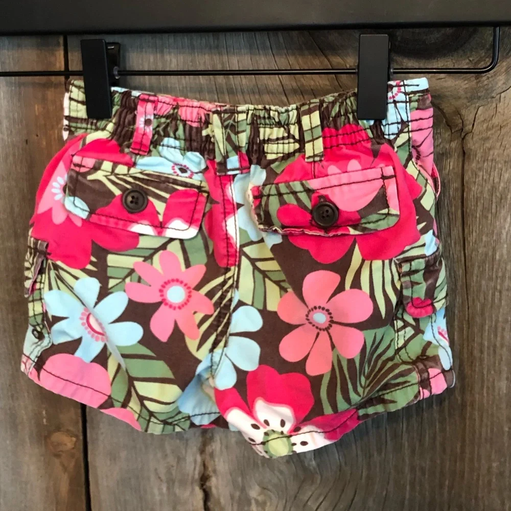 babyGap Floral Shorts